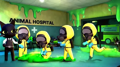 The Hazmat Team Arrives artwork